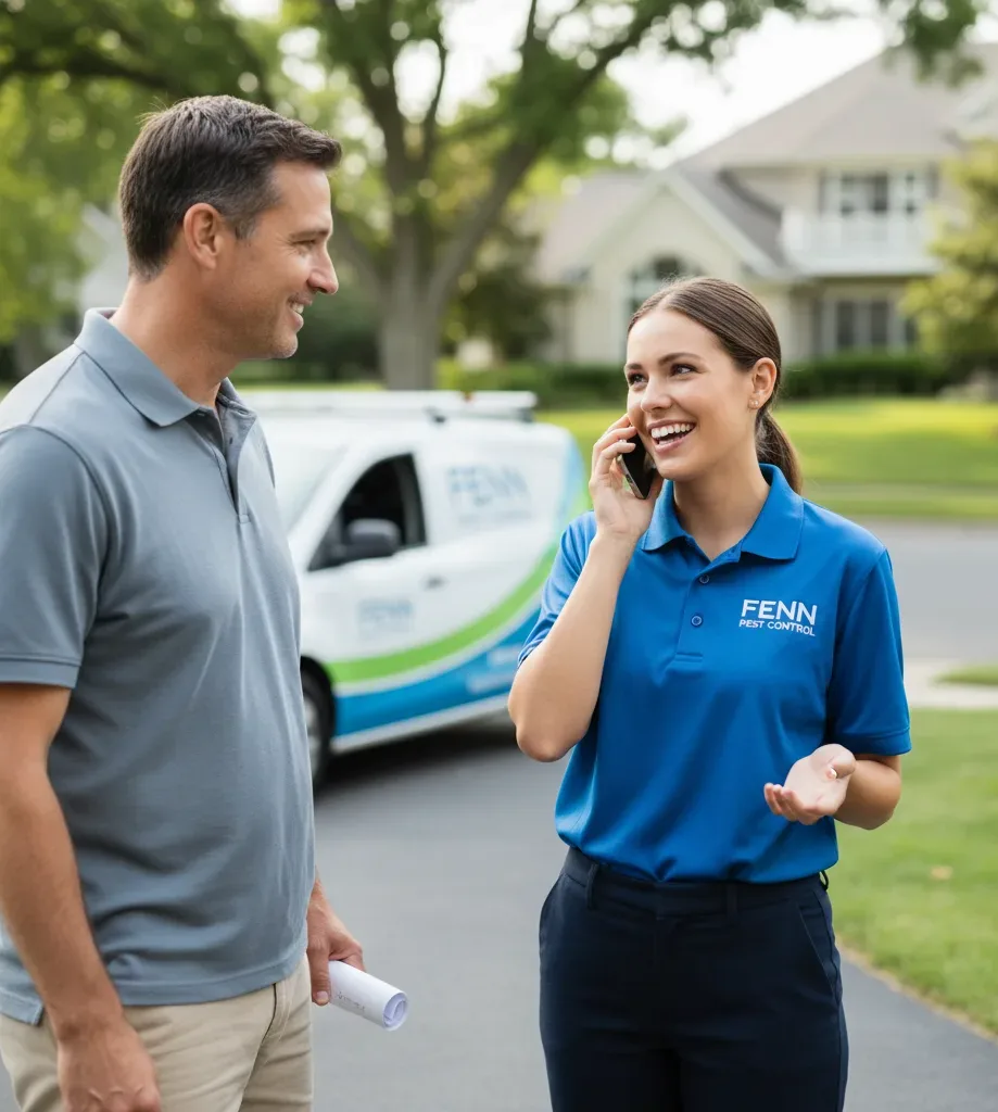 Fenn Pest Control customer support in Arcade